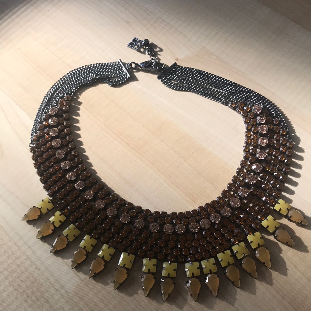 Necklace. New. Gorgeous colors. Adjustable.